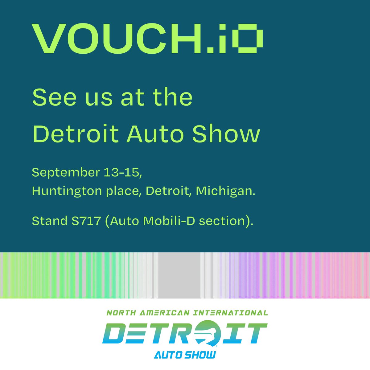 We are thrilled to announce that Vouch.io will be showcasing our cutting-edge offline-first security framework at the North American International Detroit Show 2023! Prepare to witness the future of shareable security in action! @NAIAD2020 #InnovateWithUs…