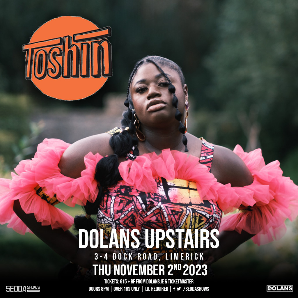 ***SHOW ANNOUNCEMENT*** Toshín proudly presented by Seoda Shows Dolans Upstairs Thursday November 2nd Tickets on sale NOW! Tickets here: dolans.yapsody.com/event/index/78… #toshin #seodashows #dolanslimerick