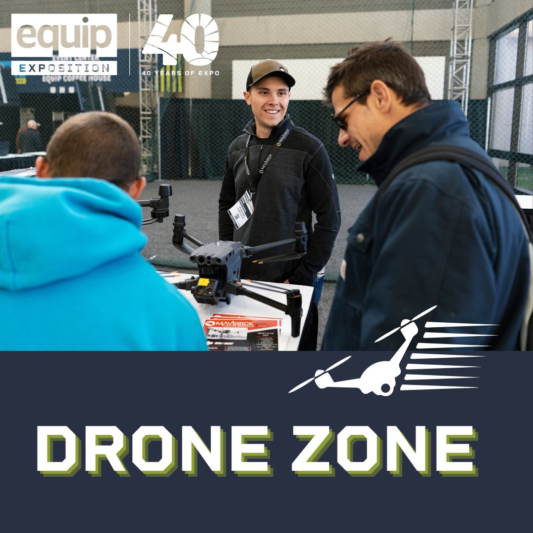 equipexposition's tweet image. Explore how all new drone technology can enhance the efficiency of your business in the Drone Zone. We are offering more sessions than ever before: hubs.ly/Q020X_h00

#equipexpo #louisville #dronezone #equipment  #registertoday