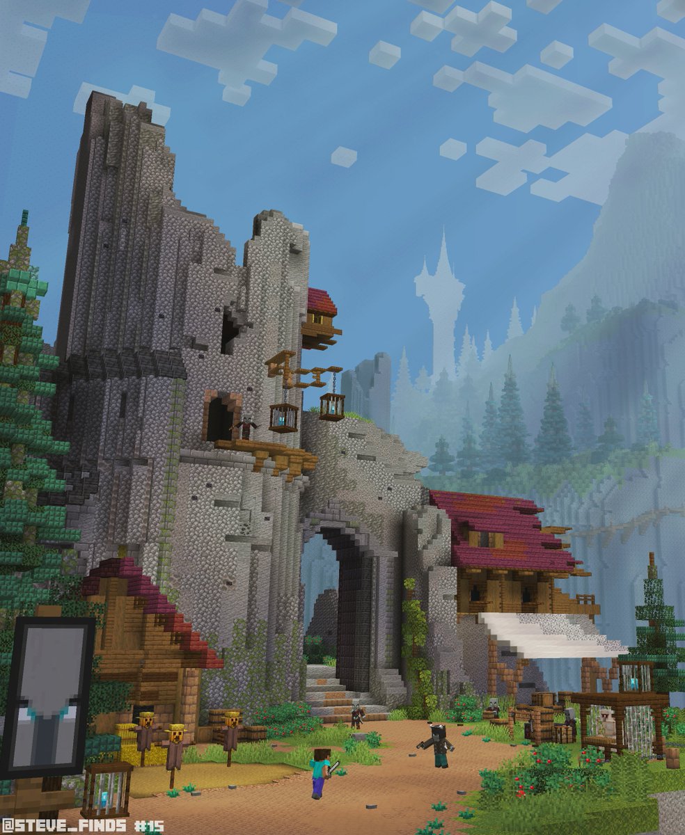 Steve finds a pillager outpost

#Minecraft #Minecraftbuilds #minecraft建築コミュ