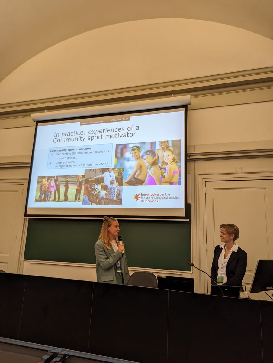 This morning I attented the HEPA congress in Leuven. I was one of the speakers to represent the community sport motivators from the Netherlands 
#hepa2023