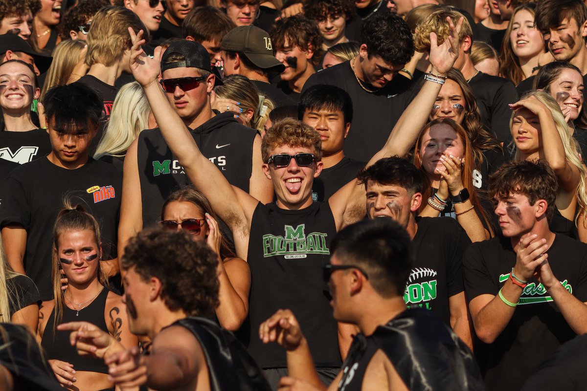 MHSsportsradio's tweet photo. Gotta give a shout out to the @Mason_BlackHole 
They are bringing the energy this year.
@Athanmathes @KoellingAlex
@NathanDerrick15 @AnthonySulek
@Rutherford2024 @PaytonEvans_3 https://t.co/ozVBiEGzV1