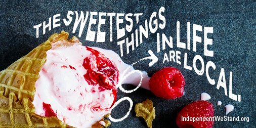 Who wants the same ole same ole restaurant chain food. Not us. #eatlocal