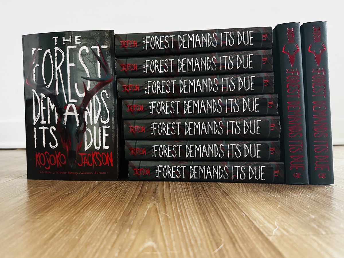 “The forest taketh as much as it giveth and it’s preferred payment is blood.” Less than 3 weeks y’all. I love this creepy, timely bloody book so much. I hope you love it too! Don’t forget to preorder or plan to come to a tour stop! Info below 👇 TFDID.com