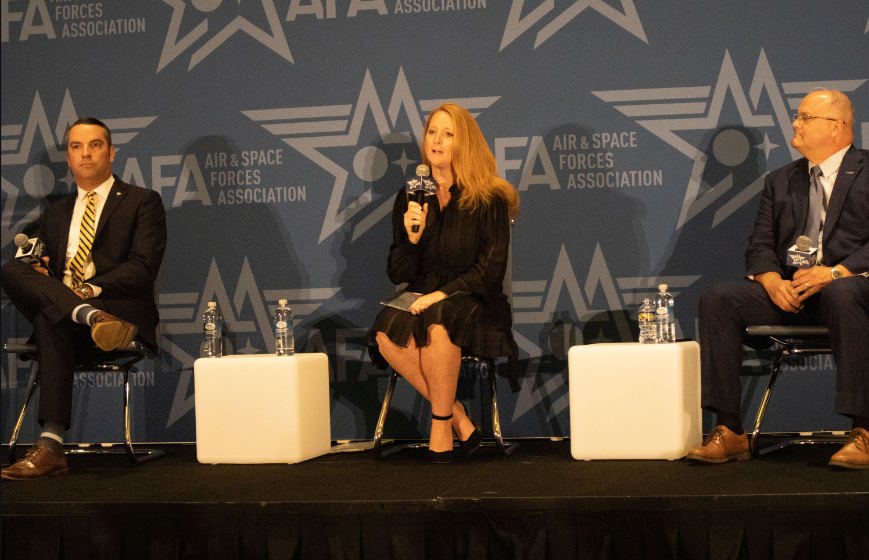 Elaine Bitonti, VP & GM for Connected Battlespace & Emerging Capabilities shares how the Connected Battlespace initiative allows RTX to rapidly decompose operational problems and how it is operationalizing CJADC2. #AFASeptember