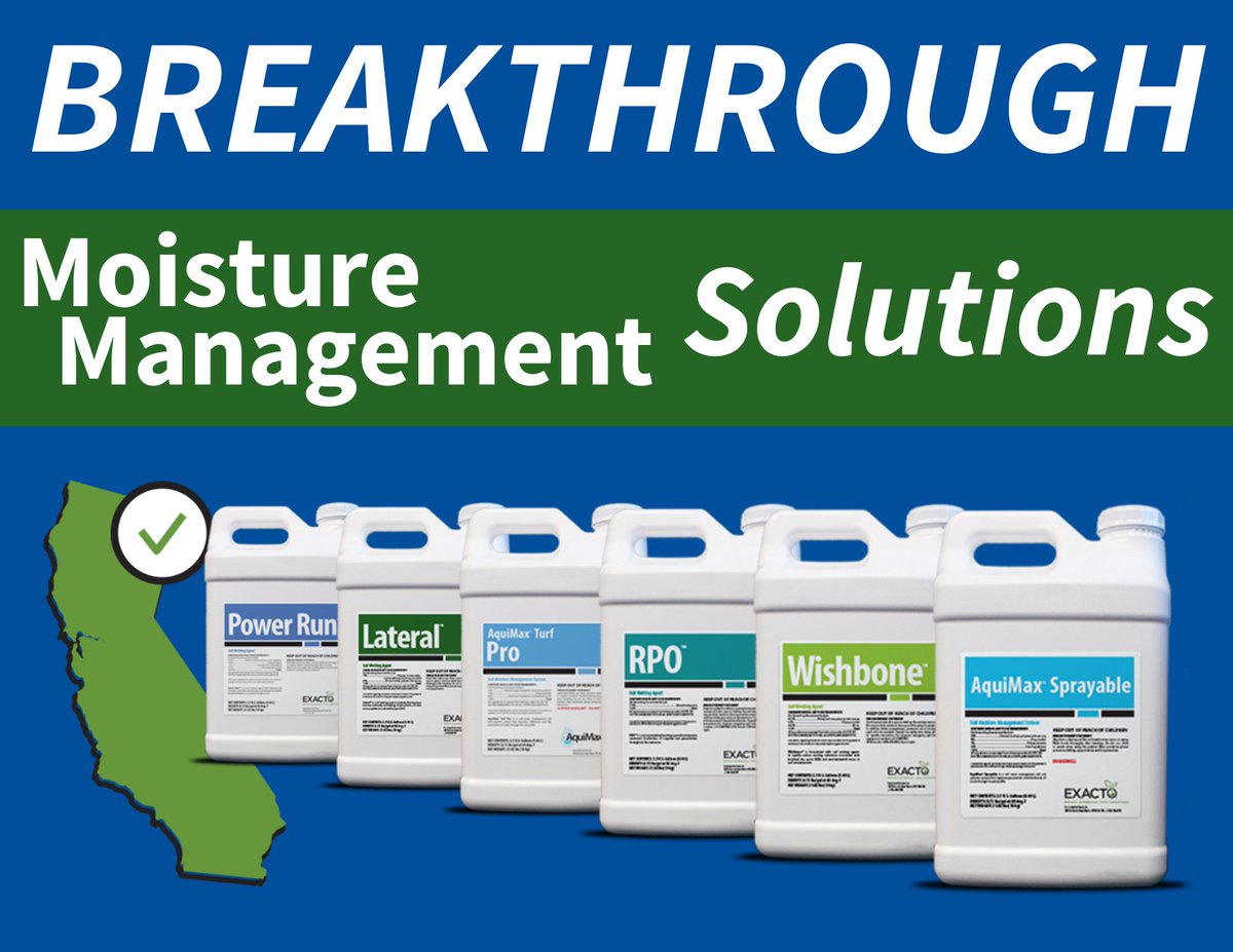 AquiMaxTurf's tweet photo. The new era of turf care is here! Check out all that these moisture management solutions have to offer here: https://t.co/XuG5kujHjy #moisturemanagement #wettingagents #lds #turfgrassmanagement #turfgrass #california #turfmanagement https://t.co/Y3XtFdPheH