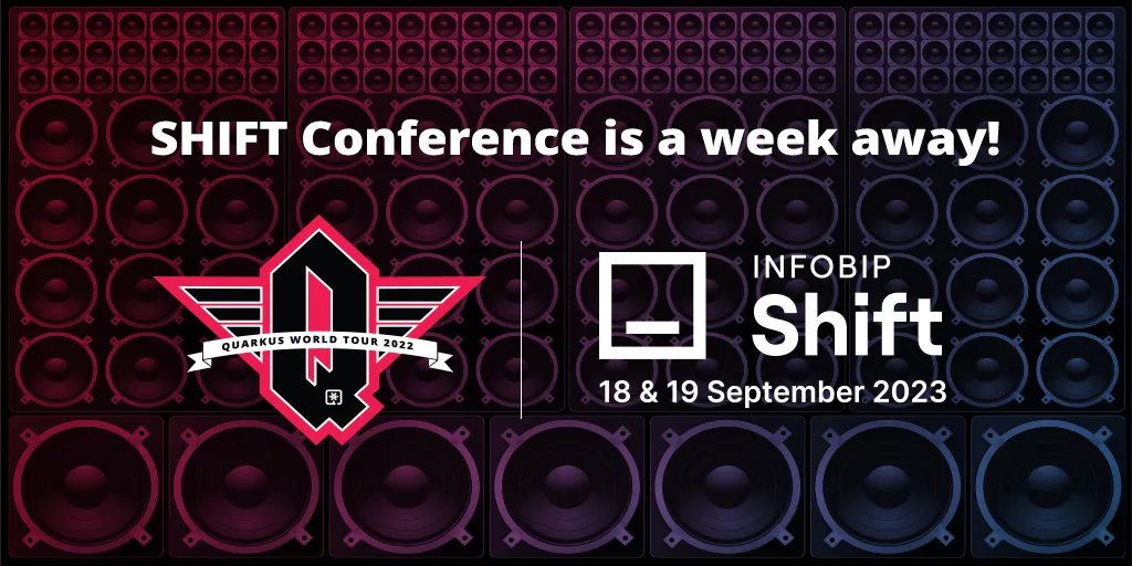 QuarkusIO's tweet image. SHIFT Conference is coming up next week!

buff.ly/48cBjYi

#quarkusworldtour #shiftconference