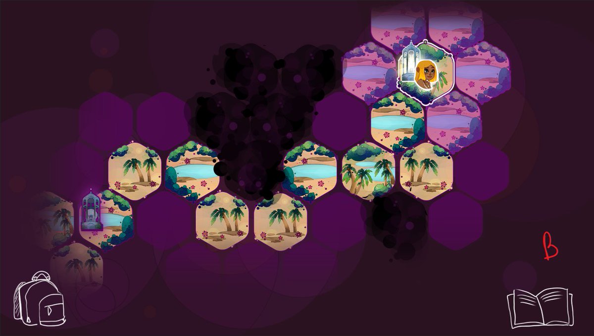 Here is the final visua of the map ! You can finally see the corruption expanding !
Dont forget that our game is available for wishlist on steam with the following link :
store.steampowered.com/app/2482690/Bu…

#IndieGameDev #indiedev #indiegame #Bullezine #IndieGames #indieGame #indieDev