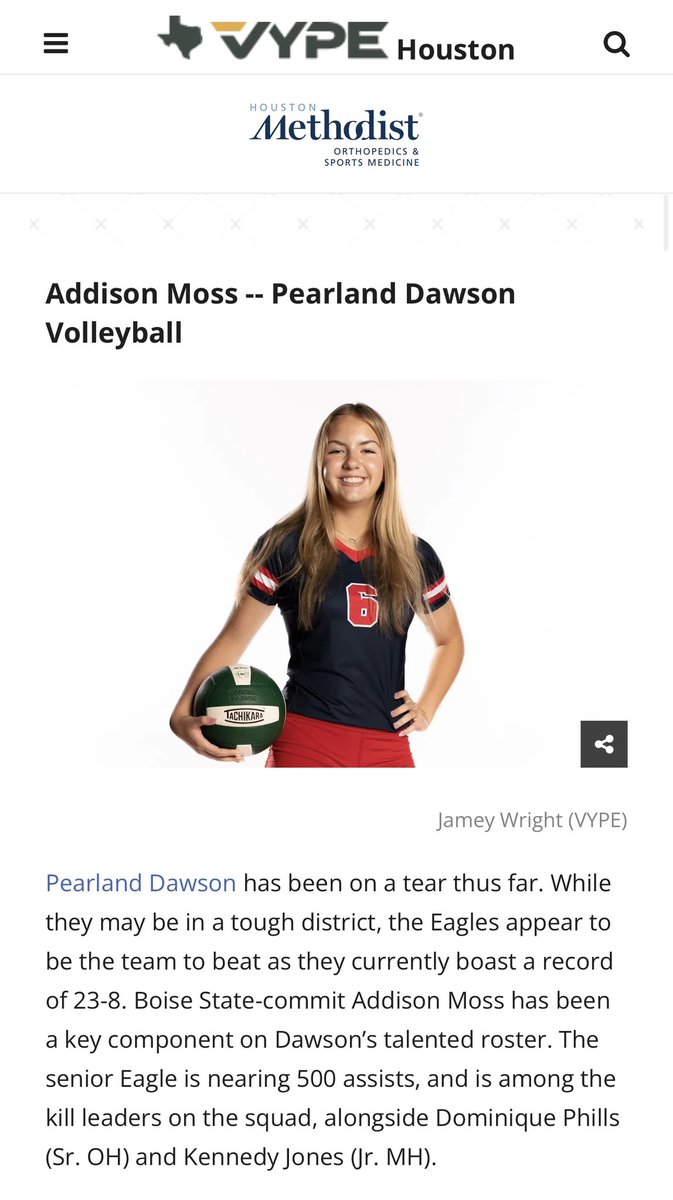Dawson Volleyball tweet media