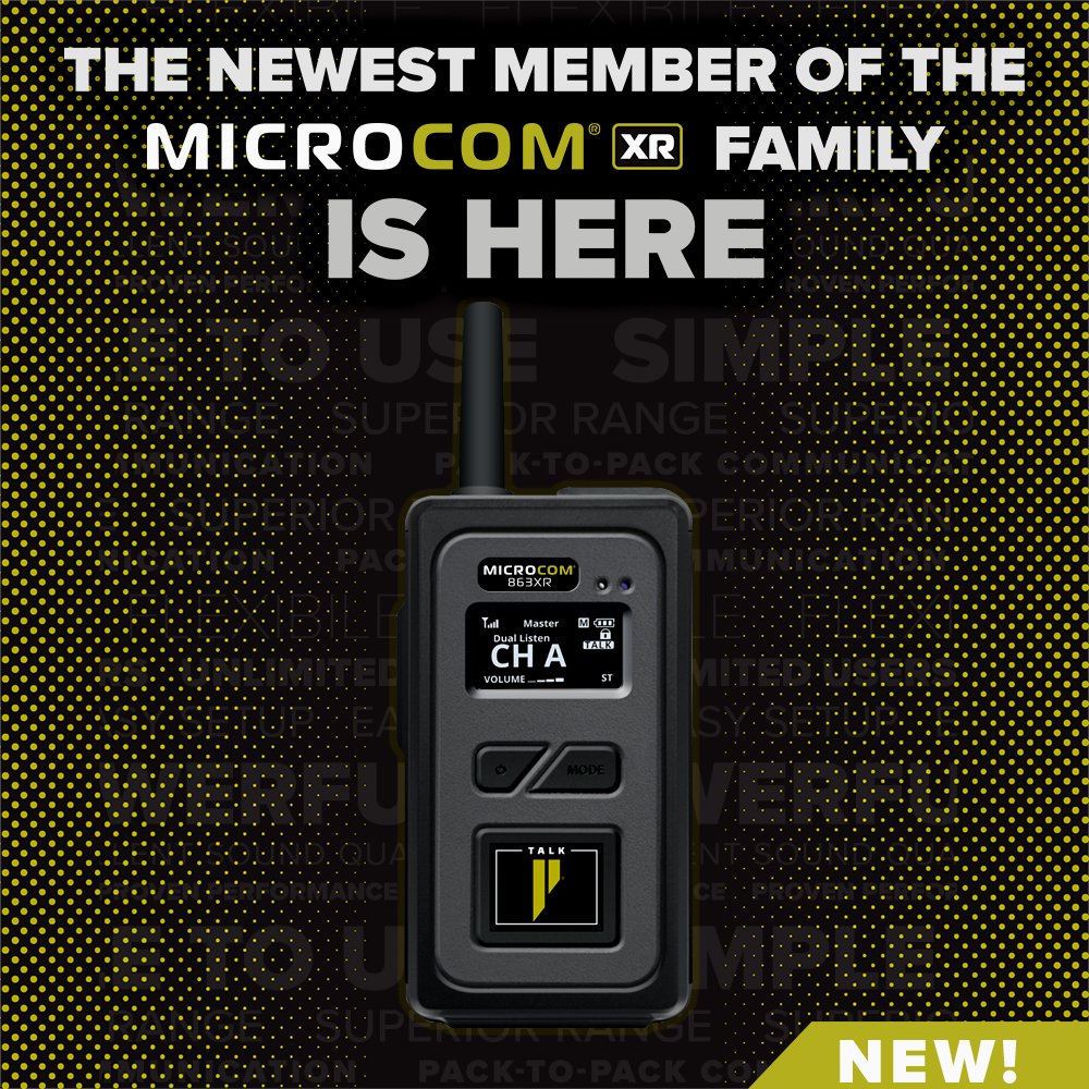 4Pliant's tweet image. The new MicroCom 863XR wireless beltpack is new to our #MicroCom family, designed for use in Europe. Built with IP67 construction, extended range, a long 12-hour field-replaceable battery &amp;amp; a range of MicroCom accessories to work with. #IBC2023 Learn more: bit.ly/47HGlvO