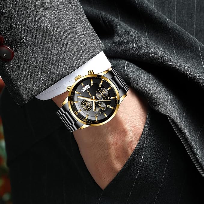 SmartProdCorner's tweet image. CRRJU Men&apos;s Fashion Stainless Steel Watches Date Waterproof Chronograph Wristwatches, Stainsteel Steel Band.
Details: amzn.to/3rdVjcC
More: rb.gy/65wh6
Visit: rb.gy/bnwfq

#Messi #iPhone #Iphone15 #iPhone15Pro #iPhone15ProMax #Apple #AppleWatch