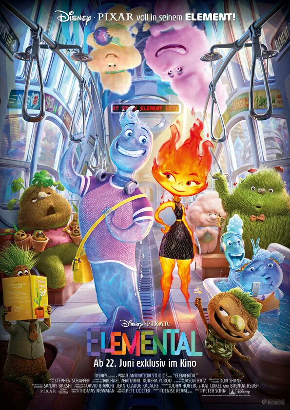 ELEMENTAL 

SA, 16.09.2023 | 15:30 Uhr
SO, 17.09.2023 | 15:30 Uhr 

filmtreff-kaltern.it/de/kinoprogram… 
.
⁠.
.
.
.
.
#kino #kinoimbahnhof #film #filme #cinema #filmtreff #kaltern #kalternamsee #filmtreffkaltern