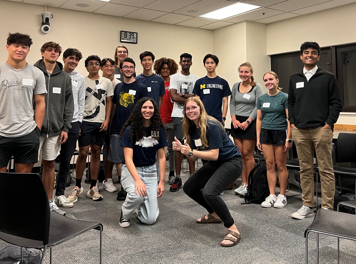Many first-year students are building connections and completing their common reading experience discussion sessions. Have you read Bad Blood: Secrets and Lies in a Silicon Valley Startup by John Carreyrou??
#UmichEnginRead