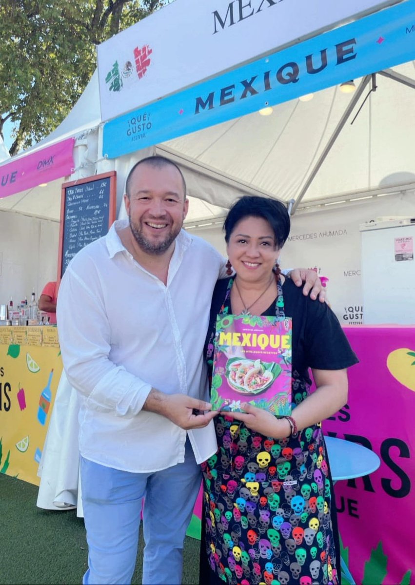 Felices de haber tenido en nuestro stand a <a href="/ggomez_chef/">Guillaume Gomez</a>  Representante del Presidente de la República Francesa para la Gastronomía y la Alimentación.
Fue un honor Embajador Gómez contar con su visita y haberlo saludado.
@festivalquegusto
#diplomaciaculinaria#diplomaciacultural