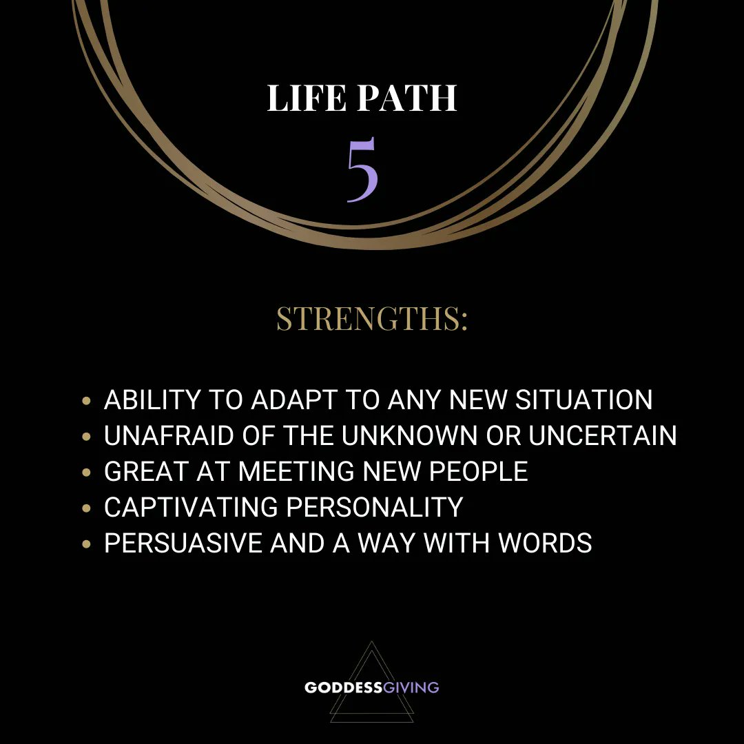 Strengths  for Life Path 5

Book a soul session today! Link in my bio!

#strenghts #fullmoonrelease #fullmoonenergy #sagittariusfullmoon #moonpower #supermoon2022 #astrologytiktok #universalguidance #manifestations #highervibration #innerguidance #spiritualguidance #energyupdate