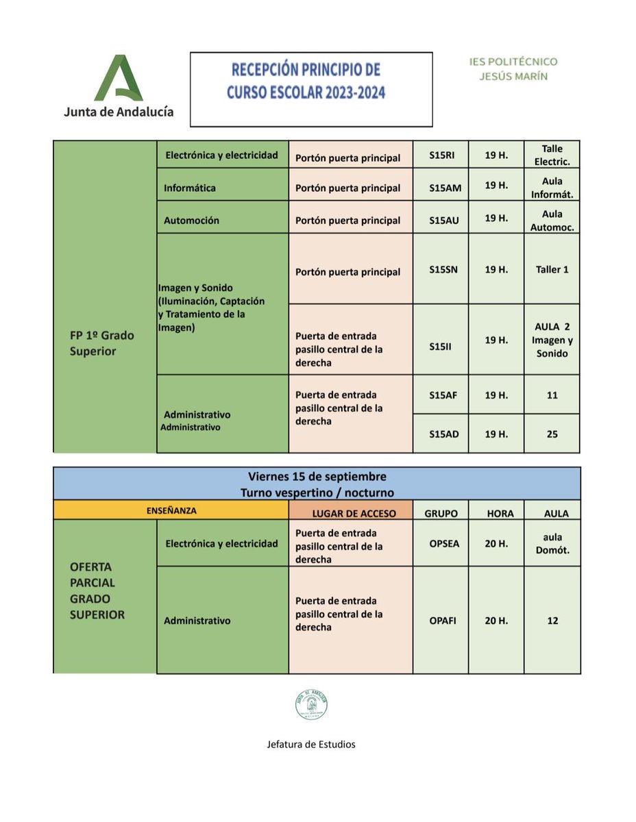 Y en horario de tarde
⬇️⬇️⬇️