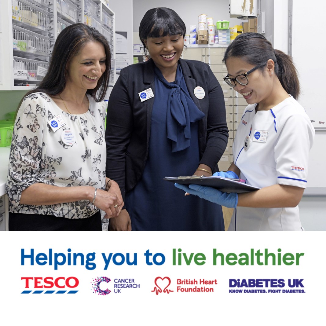 So pleased to have won the most admired partnership award by the C&amp;E Barometer with our health charity partners <a href="/TheBHF/">British Heart Foundation</a>, <a href="/CR_UK/">Cancer Research UK</a> and <a href="/DiabetesUK/">Diabetes UK</a> - We’re incredibly proud to be working together to help millions of customers to lead a healthier life, and to have raised over £25m.