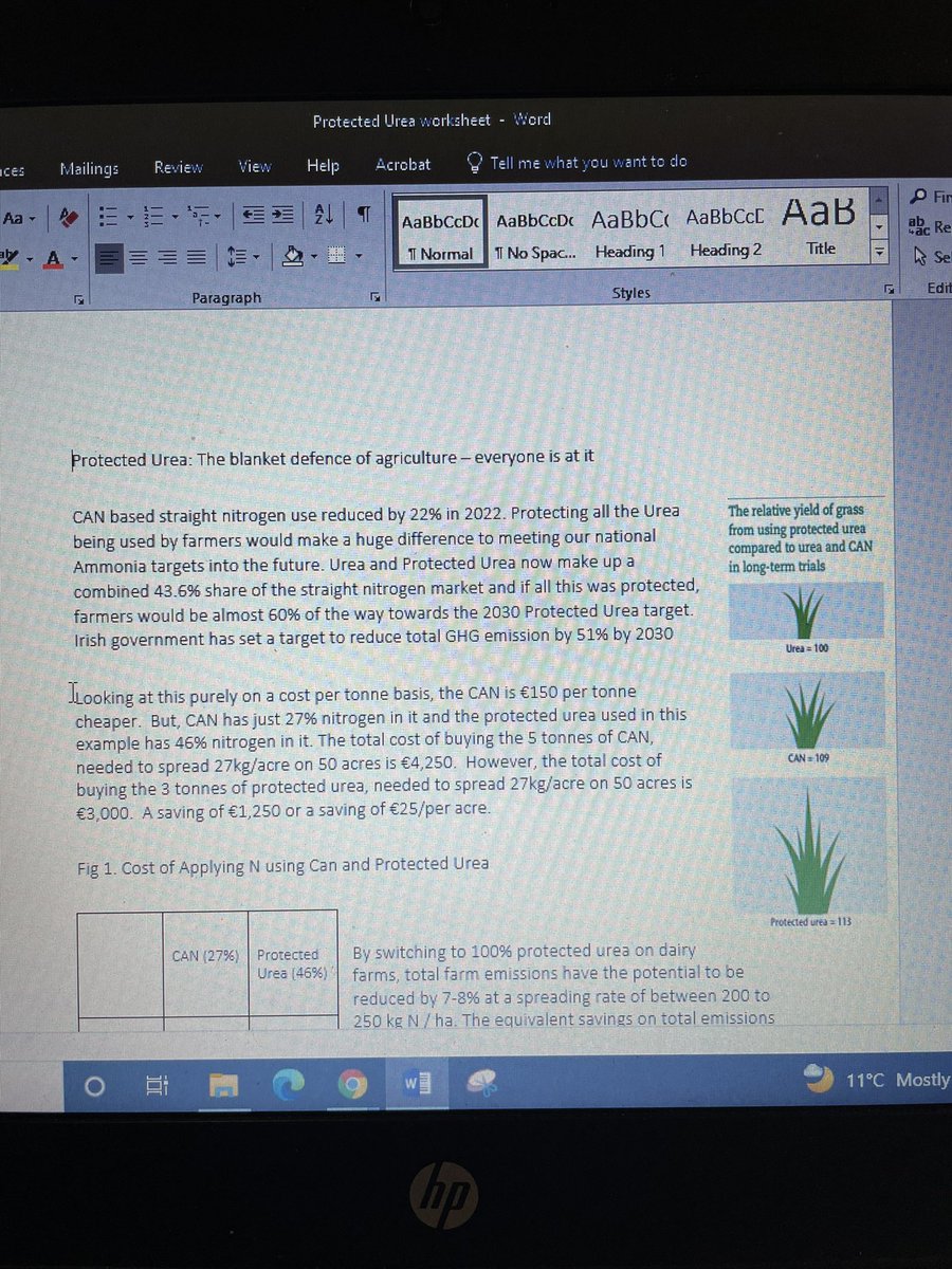 MrAgScience1's tweet photo. Protected Urea Worksheet
The course is centred around sustainable agriculture but no mention of the most sustainable fertiliser in the book📚
Makes sense?
Fill out the link for a free worksheet
https://t.co/8PKDGNuVey…
#protectedurea #sustainableagriculture #mragscience https://t.co/O7b26QSzdE