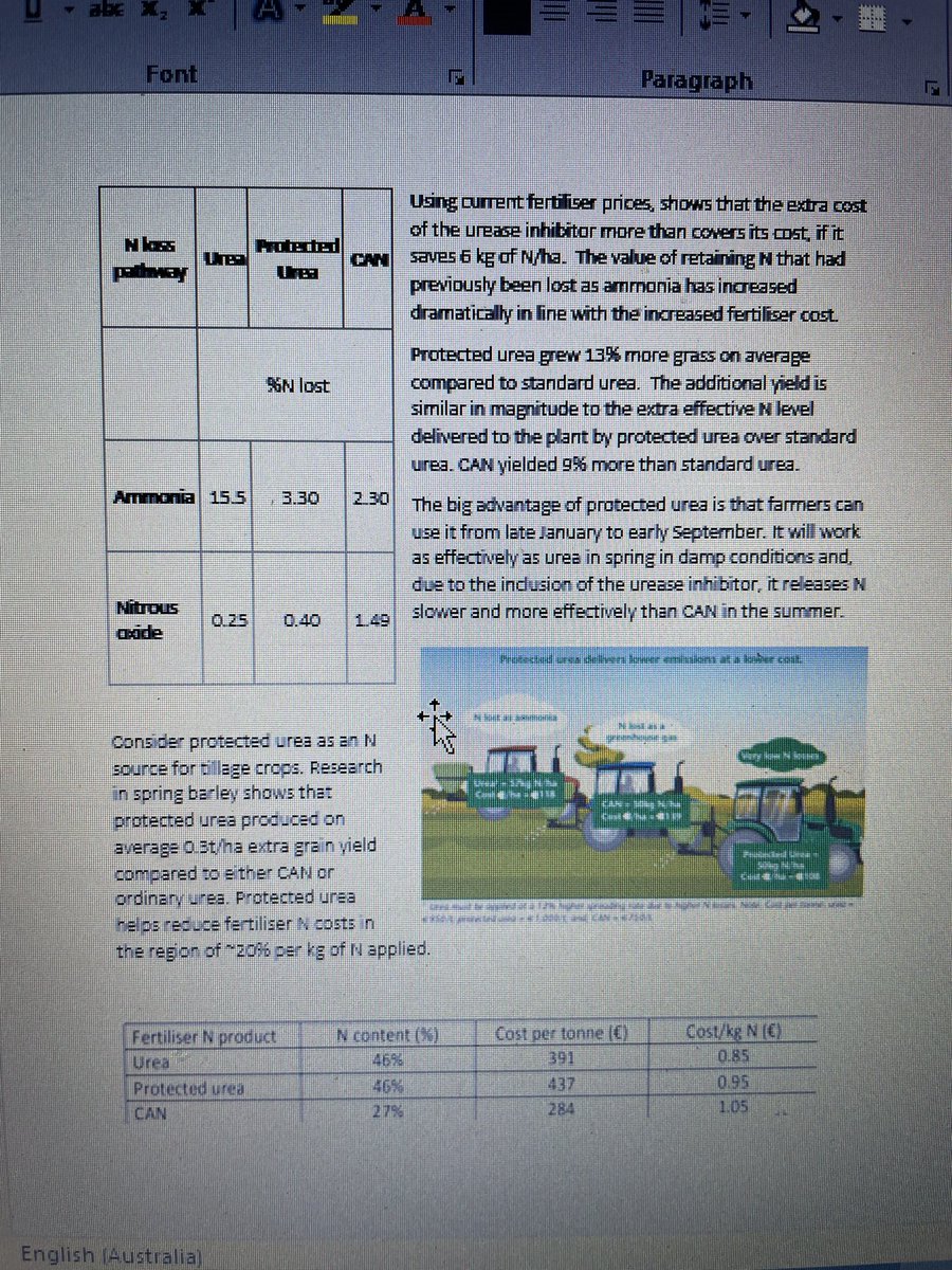 MrAgScience1's tweet photo. Protected Urea Worksheet
The course is centred around sustainable agriculture but no mention of the most sustainable fertiliser in the book📚
Makes sense?
Fill out the link for a free worksheet
https://t.co/8PKDGNuVey…
#protectedurea #sustainableagriculture #mragscience https://t.co/O7b26QSzdE