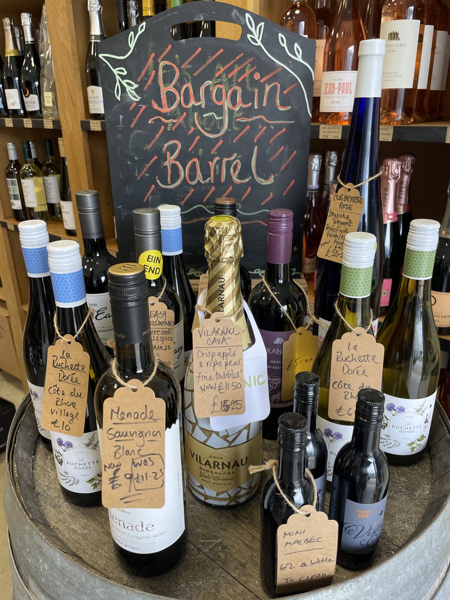 Come and grab a great deal from our Bargain Barrel! While stocks last