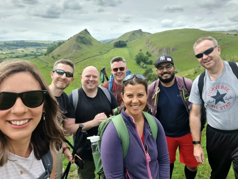 EskerNEurope's tweet photo. On Saturday 16th September, 8 members of the Esker UK Team will be taking part in a 30km Three Peak Hike in the Peak District 🌄🥾 to raise money for @BridgetheGapFW 🌈

Donations can be made via the link below 👇 (please include Esker in your comment)

https://t.co/EI7R1IYCnn https://t.co/fuQYSApSZL