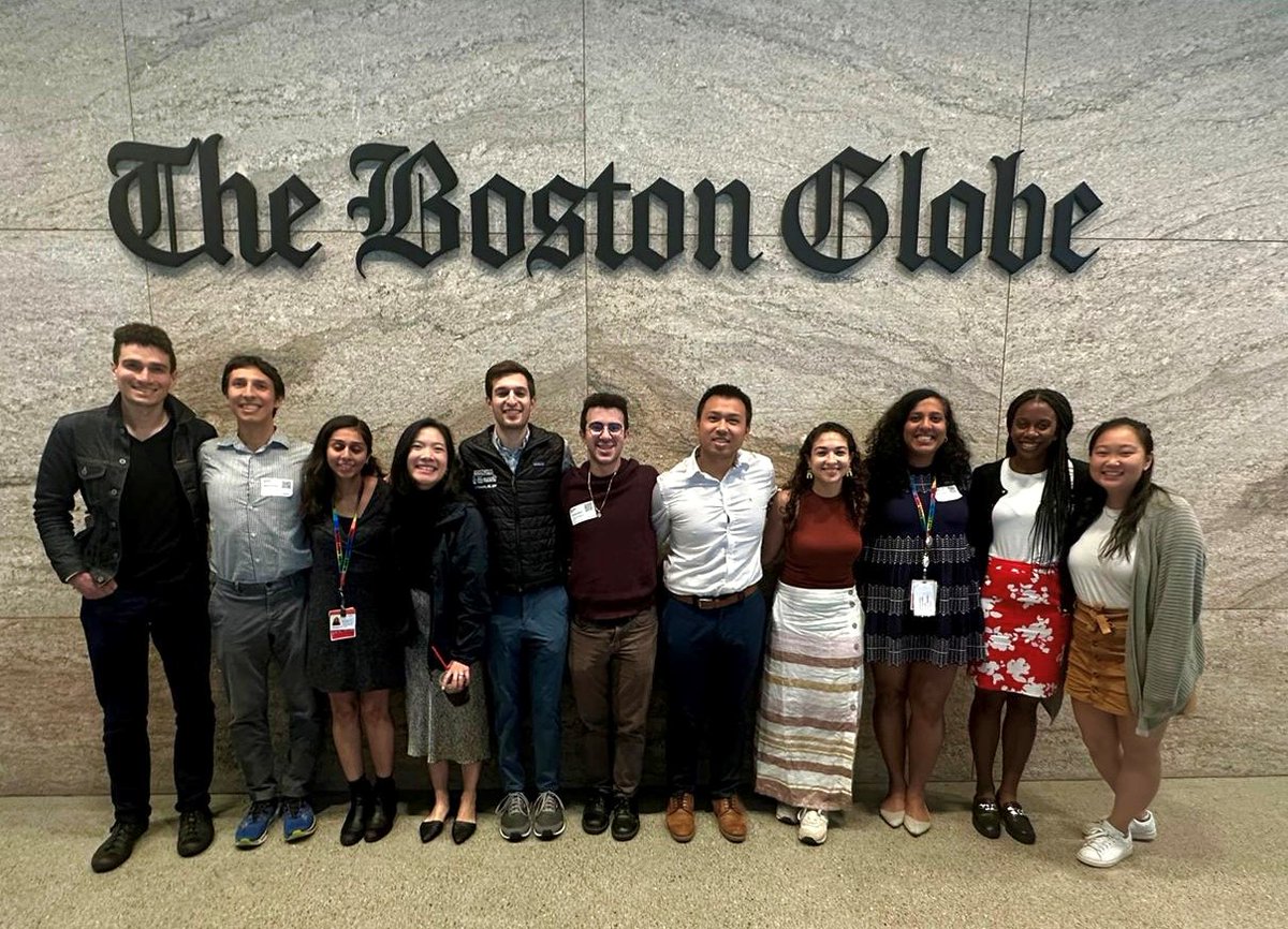 Huge thx @akuchment @GideonGil @felicejfreyer @thekibosch @ByJessBartlett @FStorrs  @_ZeinaMohammed @GlobeLizK @seguntheprogram for an informative & motivating AM talking health journalism w/our @TheBCRP #LEAD crew--we have a voice, they said--thx for teaching us how to use it!