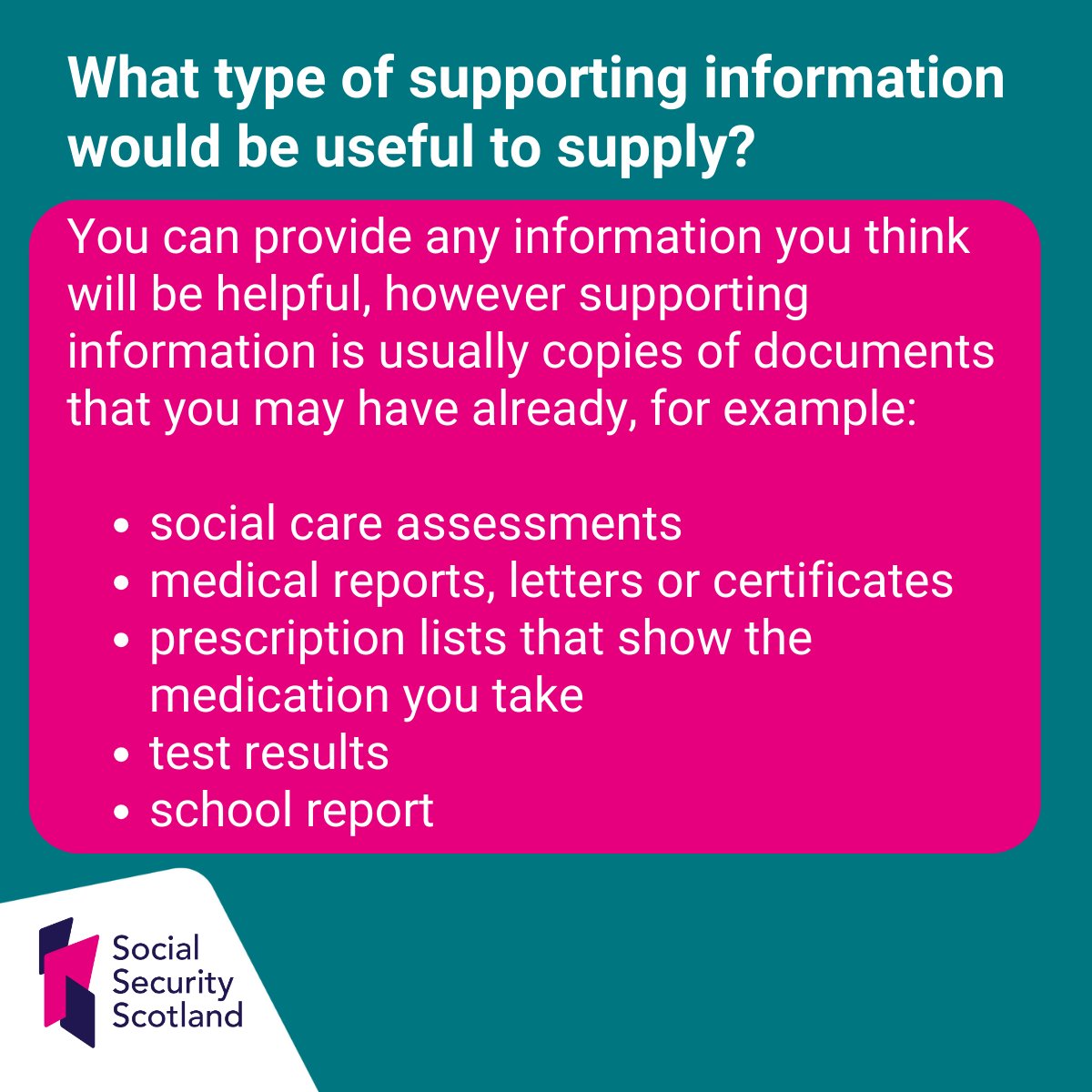 Social Security Scotland tweet media