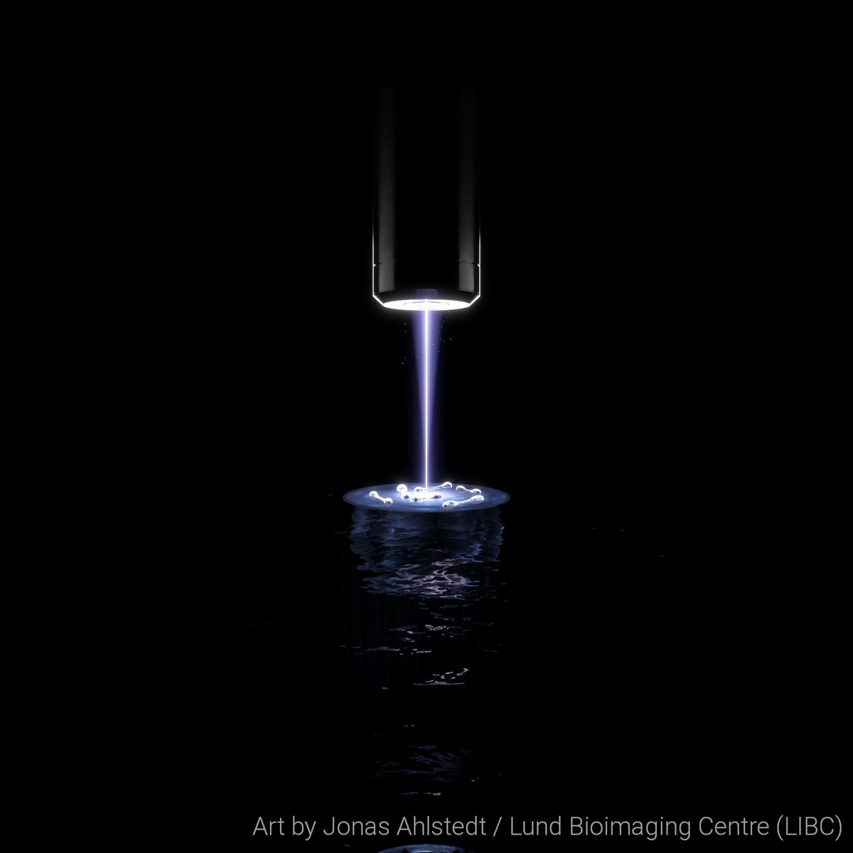 structures_hd's tweet image. The picture shows an artistic interpretation of atoms trapped in focused laser light forming a fluid of few atoms. Read more in the recent blog post by Sandra Brandstetter &amp;amp; Philipp Lunt: structures.uni-heidelberg.de/blog/posts/202…
#ultracoldatoms #physics #quantumphysics #fermions #fluids
