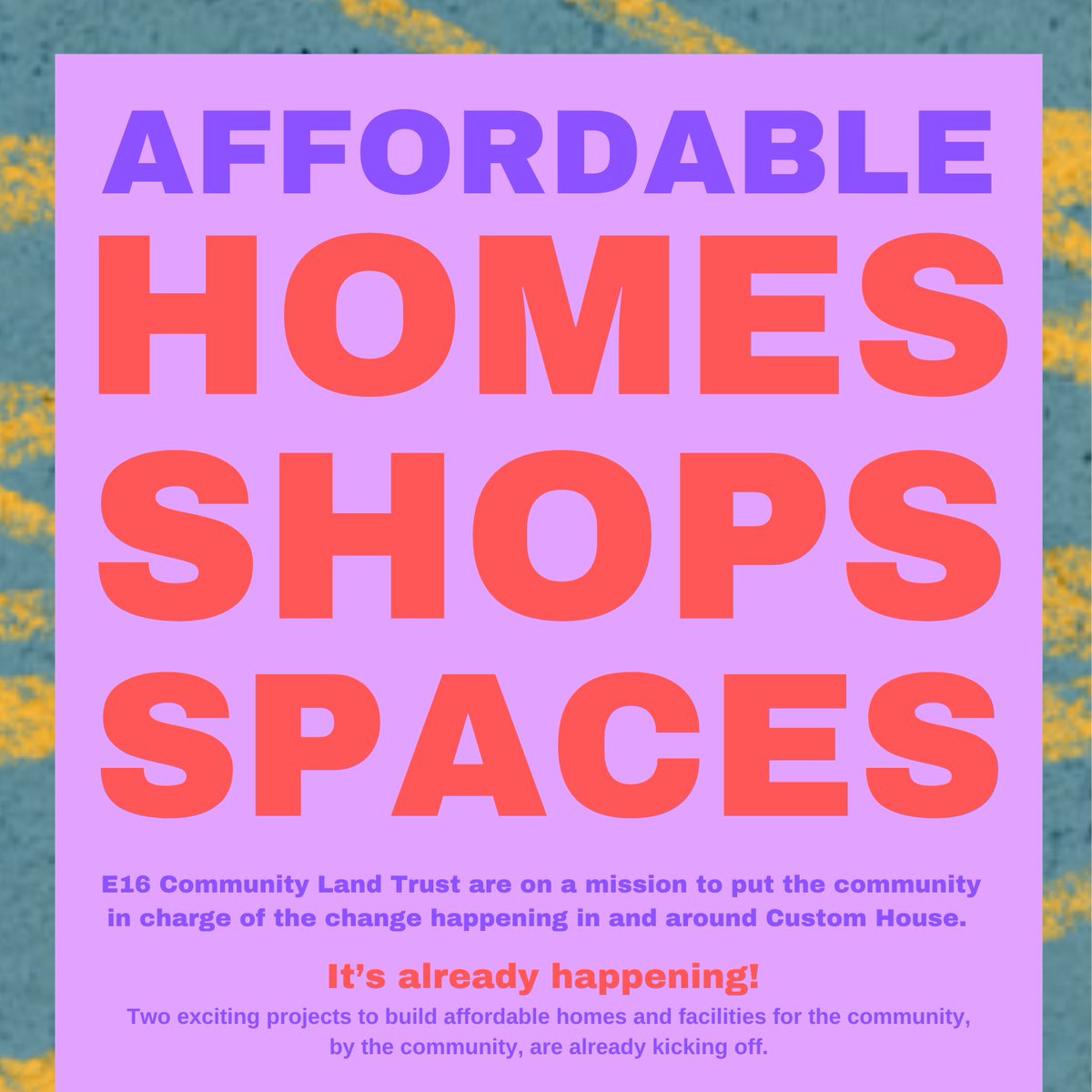 Community Led Housing London tweet media