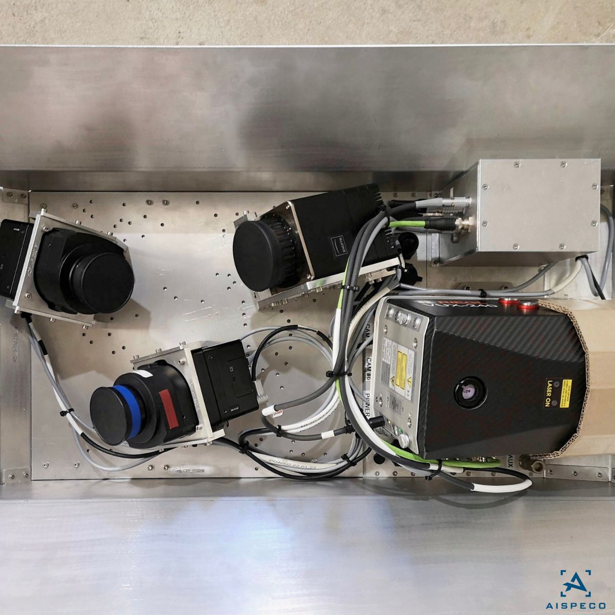 aispeco's tweet photo. #AISPECO data-collection system mounted on Bell 206 for #corridormapping application. Equipped with:
• Riegl VUX-240 LiDAR scanner;
• Applanix AP+30 GNSS and IMU positioning system;
• 2 x PhaseOne iXM-RS 150F cameras;
• Jenoptik Blackbird XGA thermal camera.
#geospatial https://t.co/TzeBwdXm8l
