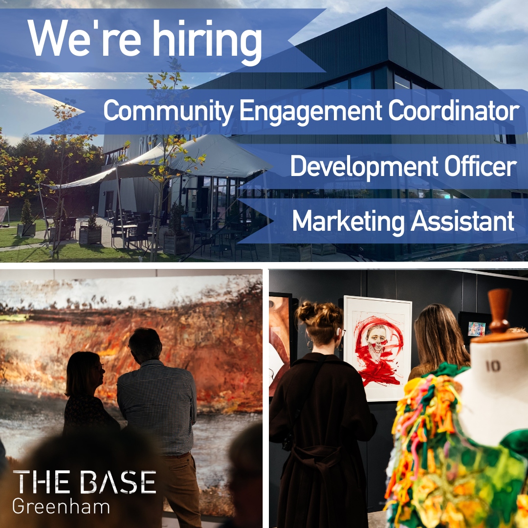 TheBaseGreenham (@thebasegreenham) on Twitter photo WE'RE HIRING! We're thrilled to announce that <a href="/Greenham_Trust/">GreenhamTrust</a> have granted us with additional funding which has allowed us to create three brand new part-time roles. Find out more: bit.ly/BaseVacancies #artsjobs #artgallery #artseducation WE'RE HIRING! We're thrilled to announce that <a href="/Greenham_Trust/">GreenhamTrust</a> have granted us with additional funding which has allowed us to create three brand new part-time roles. Find out more: bit.ly/BaseVacancies #artsjobs #artgallery #artseducation