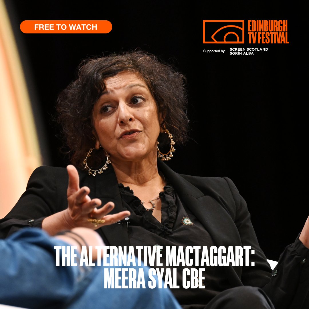 The Alternative MacTaggart has sparked conversation since 1997, and this year was no different. Catch Meera Syal's conversation with Festival Executive Chair, @FatimaSalaria, streaming exclusively on the TV Festival Channel. Stream free 👉 watch.thetvfestival.com/free