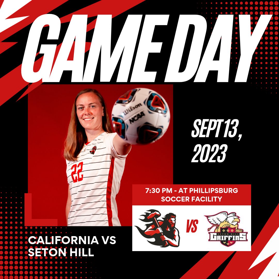 CALU_wsoccer's tweet photo. Back in action and looking for that W tonight at home versus Seton Hill! Kickoff at 7:30!

Link to the livestream below! 👇

https://t.co/COxIEX467p

#CalUSoccer #pennwestcalifornia  #psacwsoc #VulcanNation https://t.co/IaZohTVSji