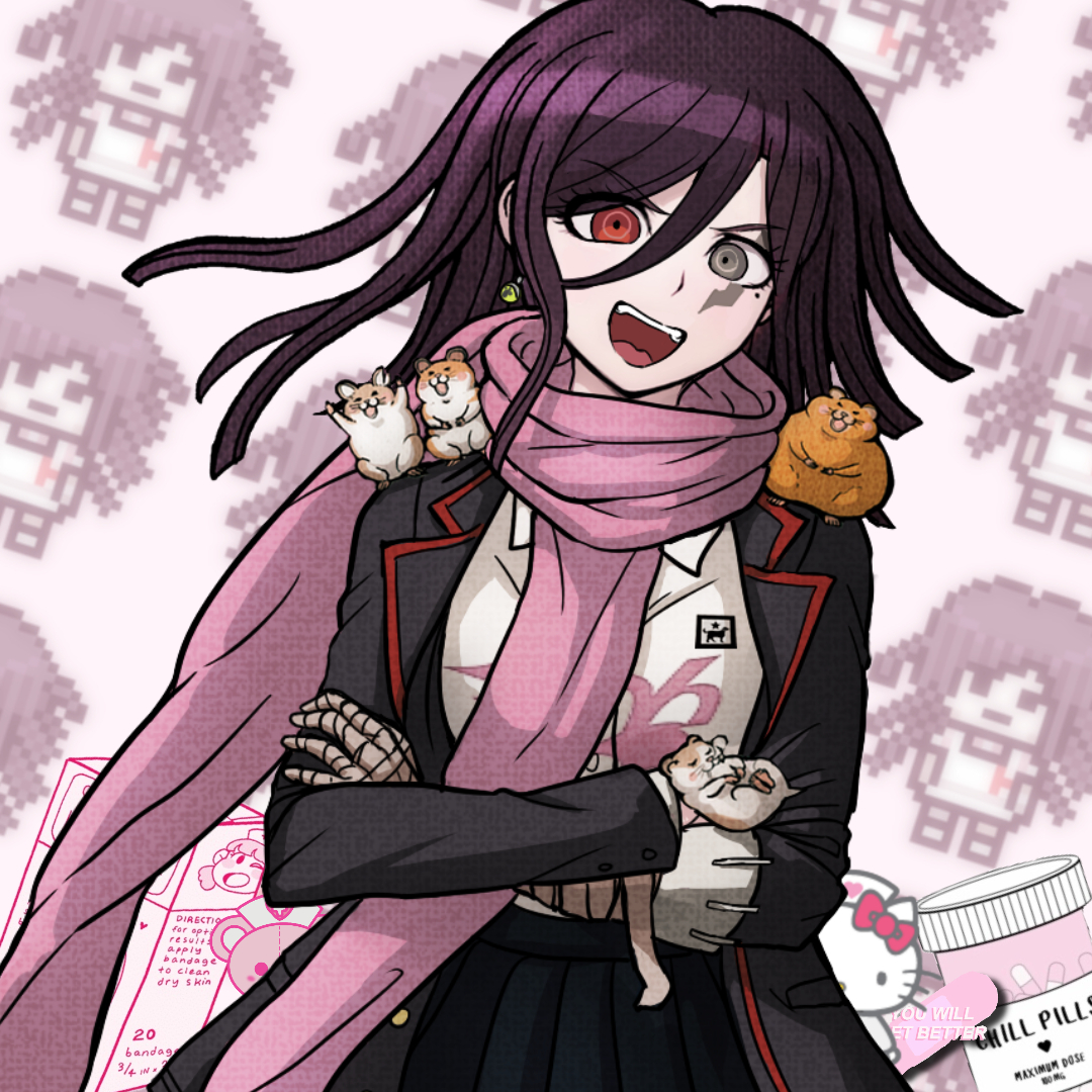 "Stupid mortals! Worship your queen of the underworld!"

Yes she is try to imitate Gundham.