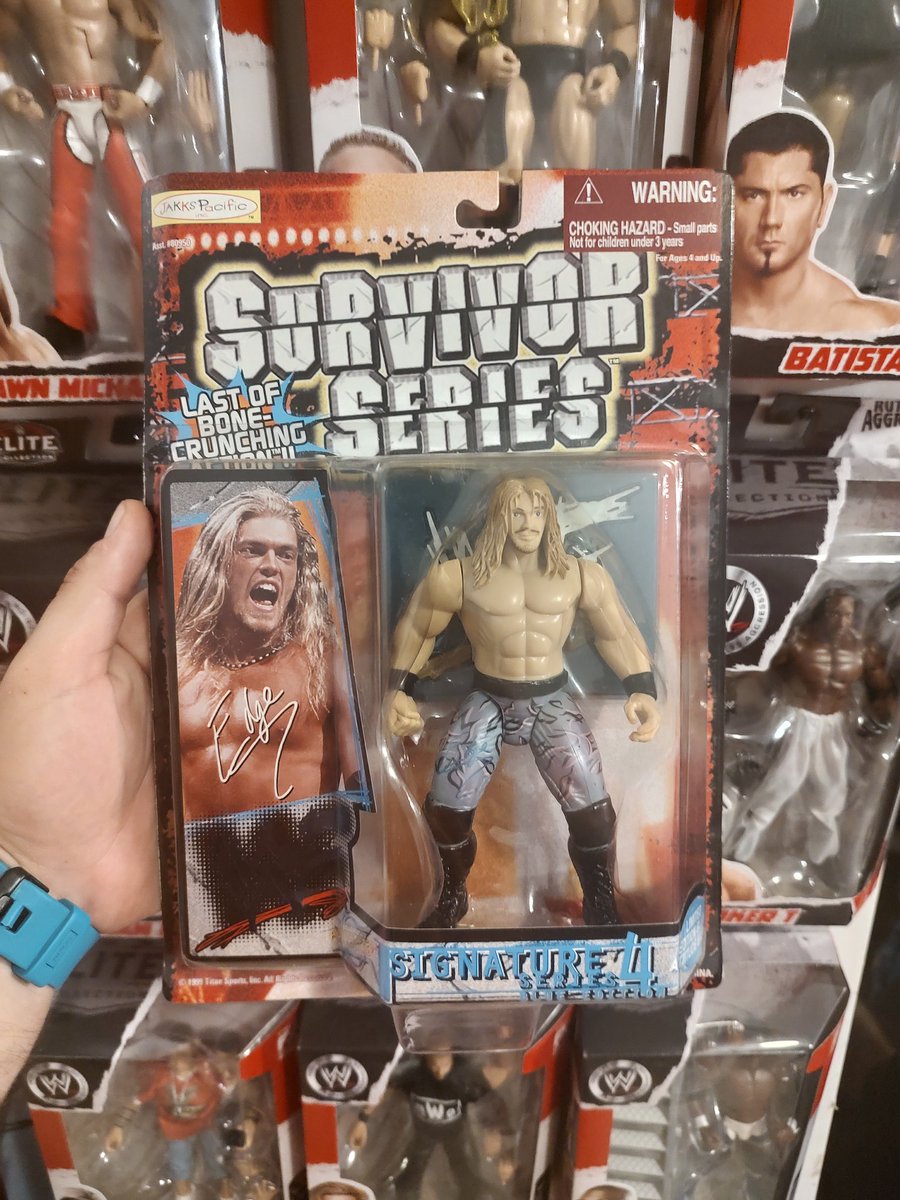 MeanDean1017's tweet image. Y'all don't like Edge?! 

#majorpod #edge #edgehead #figlife #wwf #bca