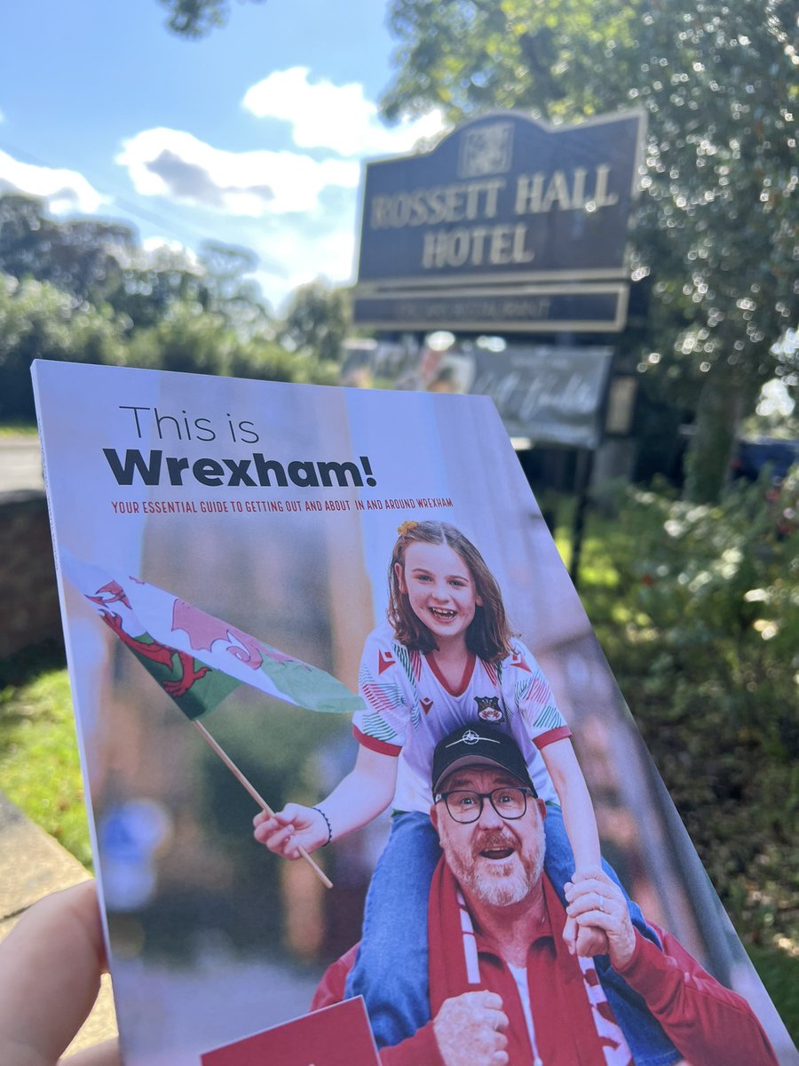 Good to catch up with the <a href="/RossettHall/">Rossett Hall Hotel</a> team and drop off more brochures today! #tourism #wrexham #thisiswrexham