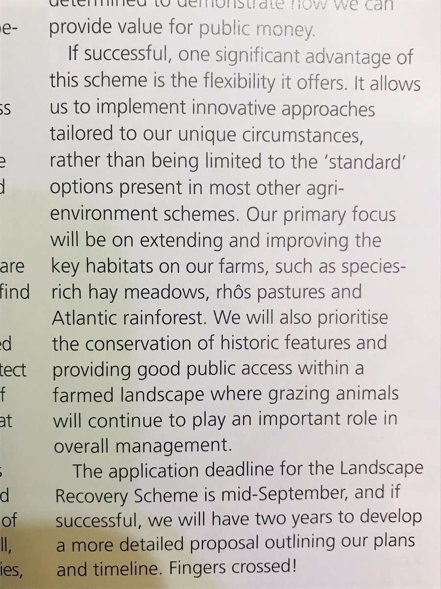 Guy Shrubsole (@guyshrubsole) on Twitter photo Great to read in latest issue of <a href="/dartmoormag/">Dartmoor Magazine</a> about the Central Dartmoor Farm Cluster - a group of brilliant tenant farmers & owner-occupiers restoring nature on their farms - including Atlantic rainforest! Fingers crossed for their Landscape Recovery bid. Lots of momentum. Great to read in latest issue of <a href="/dartmoormag/">Dartmoor Magazine</a> about the Central Dartmoor Farm Cluster - a group of brilliant tenant farmers & owner-occupiers restoring nature on their farms - including Atlantic rainforest! Fingers crossed for their Landscape Recovery bid. Lots of momentum.