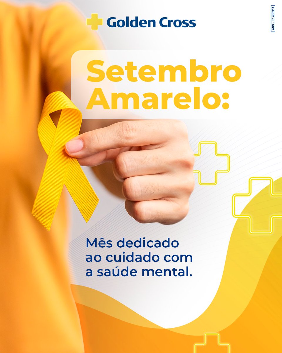 O Setembro Amarelo é uma campanha que acontece anualmente com objetivo de conscientizar as pessoas sobre questões que envolvem a saúde mental, bem como a importância de pedir ou oferecer ajuda quando necessário. 💛