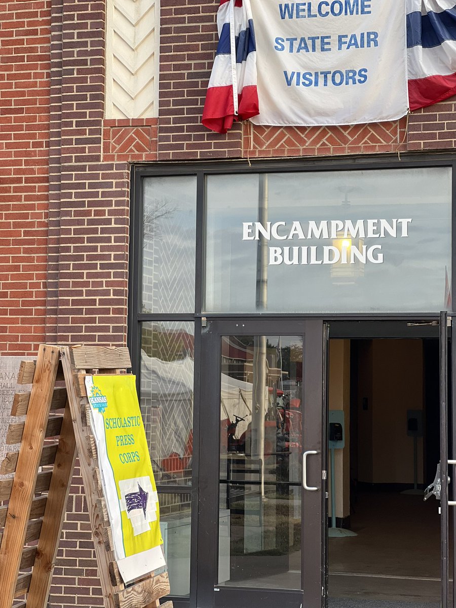 toddvogts's tweet image. The calm before the storm of day three of the Scholastic Press Corps as part of the @KansasStateFair! #getfairified #ksstatefair #scholasticpresscorps