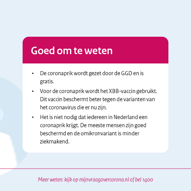 Dit najaar krijgen mensen die een hoger risico lopen om ernstig ziek te worden door corona en zorgmedewerkers een gratis coronaprik aangeboden. 60-plussers krijgen binnenkort een brief en mensen onder de 60 kunnen vanaf half oktober een afspraak maken. ⤵️
rijksoverheid.nl/actueel/nieuws…