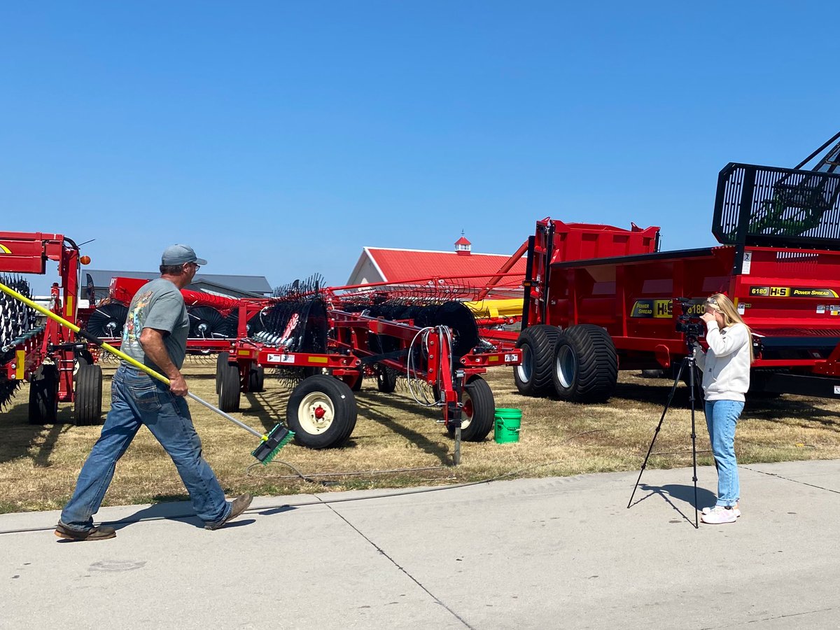 More media production than farm production is happening this week with <a href="/RuralRadioNet/">Rural Radio Network</a> at #HHD23!
