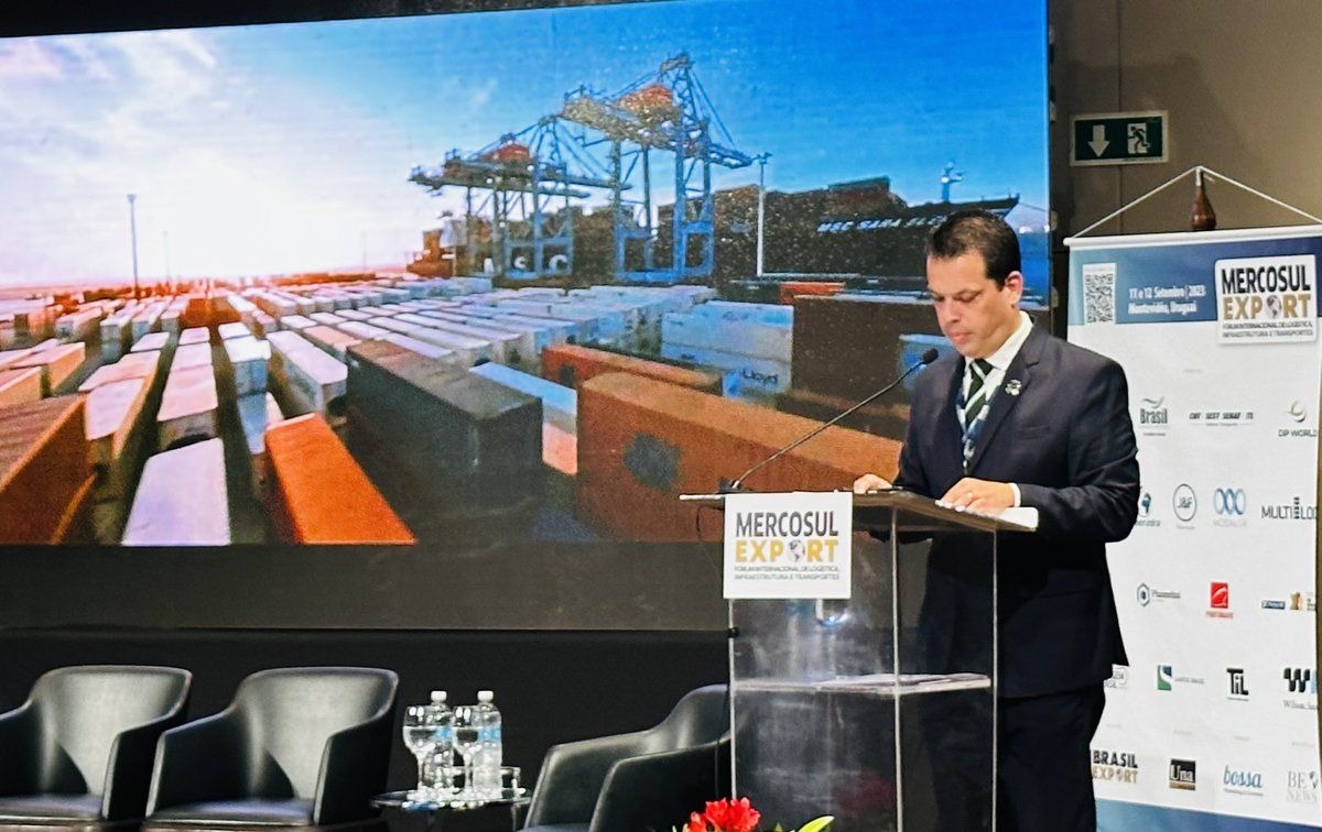 inversionIDCL's tweet photo. Dos días de @BrasilExport y #MercosulExport desde el @gobiernodecl @DRRIICL Avances con cronogramas de la Hidrovía #TerminalTacuarí #LagunaMerin🇺🇾↔️🇧🇷#PortoRioGrande. Infraestructura, logística, medioambiente, permisos binacionales. Mucho más cerca. https://t.co/Nm7pEIzyeD