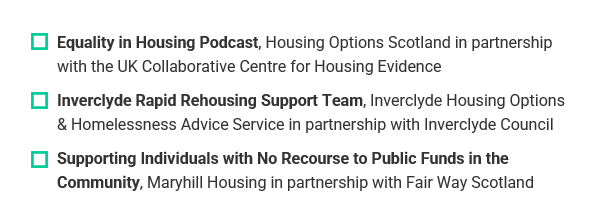 💛 Congratulations and good luck to the finalists shortlisted for the inaugural 'Marion Gibbs Award for Equality in Housing' <a href="/CIHScotland/">CIH Scotland</a> Housing Awards 2023. Each a brilliant initiative, centering fairness and equality 👉🏽cih.org/events/scotlan… #ScottishHousingDay #CIHScotAwards