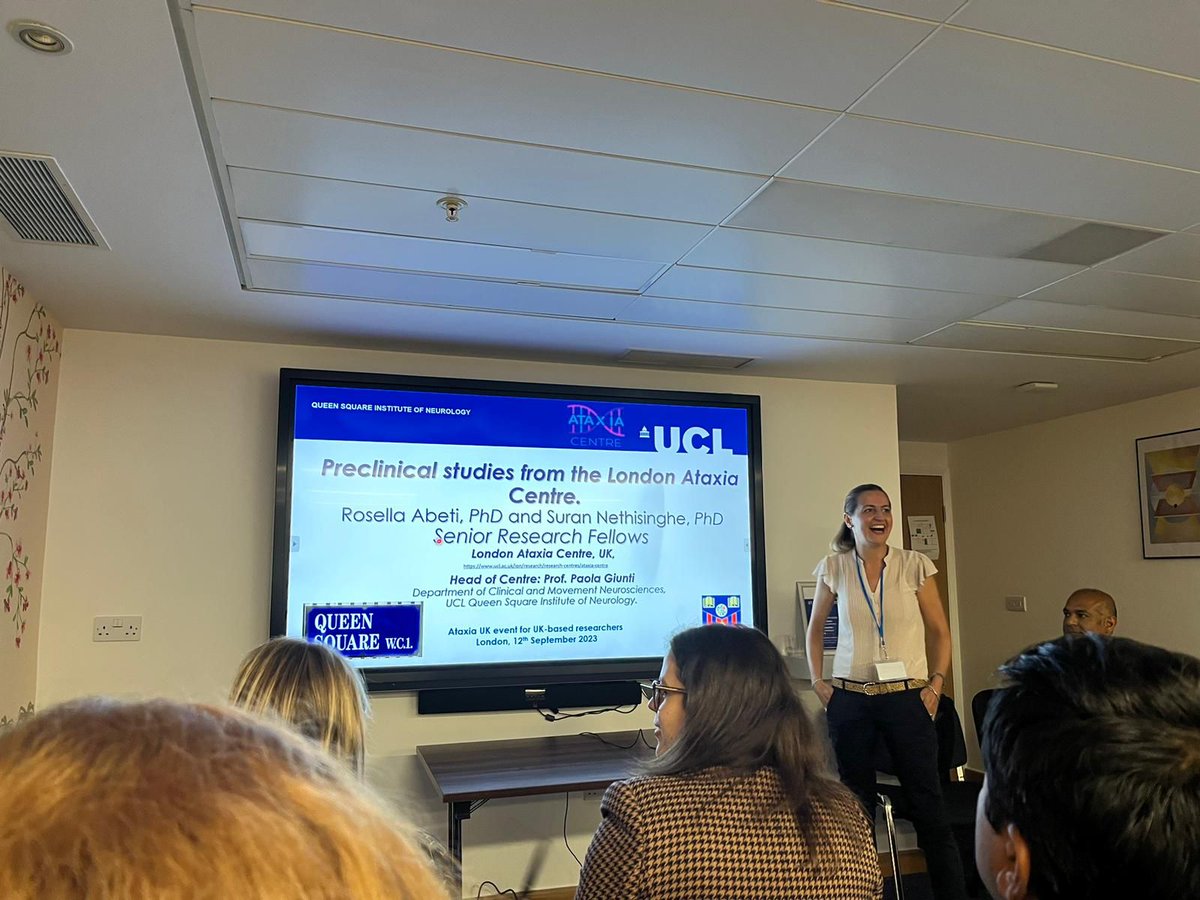 Ataxia Centre - UCL Institute of Neurology tweet media