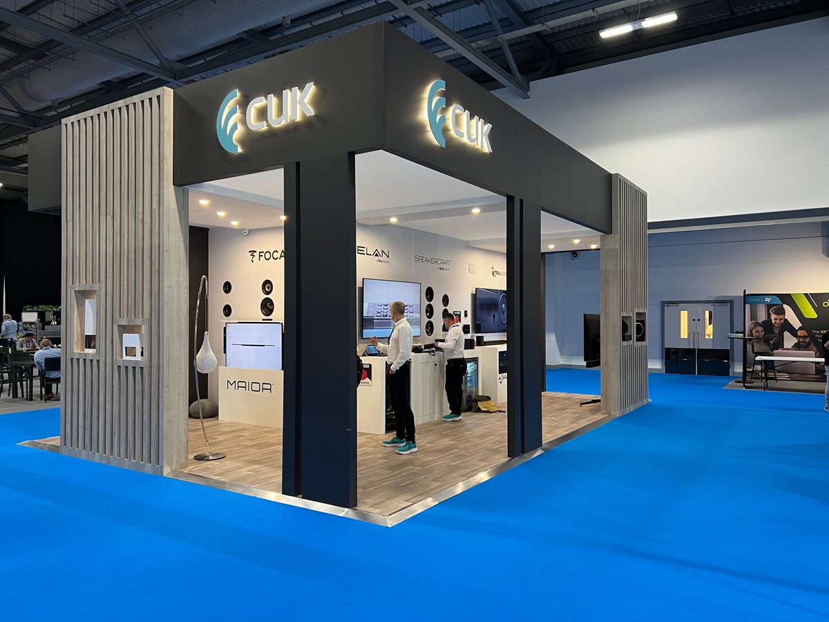 Visit our stand at @EILiveShow and see what CUK Group has to offer on stand 174 🥳

#tradeshow #innovation #homeautomation #distributor #audio #smarthome #homecinema #custominstall #automation #hometechnology #smarthometechnology #avtweeps #AV #eilive #outdoorspeakers #eilive2023