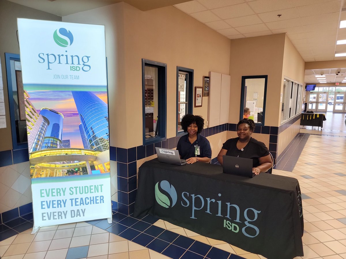 SpringISDHR1's tweet image. Good morning!! Our team is ready to hire #Custodians, #BusDrivers, #BusAttendants, #GroundsCrew and more! Be sure to stop by SpringISD&apos;s Transportation Department to become a part of an amazing team! #WorkInSpring #DriveInSpring