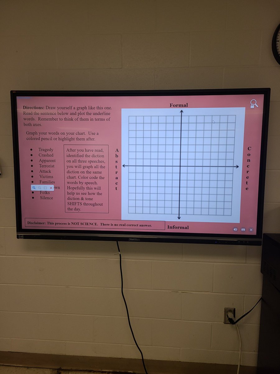 Lauren McDaniel (@lolo_mcdaniel) on Twitter photo Thinking outside the box— graphing in English class!
<a href="/MrsCasterNWHS/">Katie Caster</a> English students are graphing diction and tone in various speeches to analyze how speakers shift their tone and diction depending on their audience and purpose.
<a href="/nwlocal/">Northwest Local School District</a> <a href="/CurriculumNwlsd/">NWLSD Curriculum</a> <a href="/ncte/">National Council of Teachers of English (NCTE)</a> Thinking outside the box— graphing in English class!
<a href="/MrsCasterNWHS/">Katie Caster</a> English students are graphing diction and tone in various speeches to analyze how speakers shift their tone and diction depending on their audience and purpose.
<a href="/nwlocal/">Northwest Local School District</a> <a href="/CurriculumNwlsd/">NWLSD Curriculum</a> <a href="/ncte/">National Council of Teachers of English (NCTE)</a>