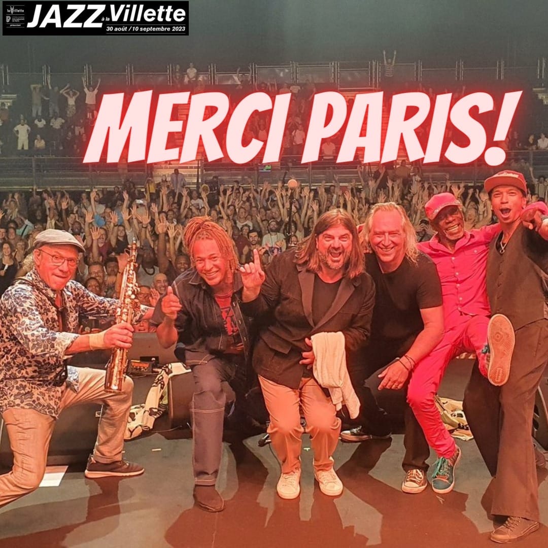 jp_como's tweet photo. Good Vibes at @jazzalavillette & Very Sixun Trip for the next concerts! next LIVE at Jazz en touraine festival, saturday september 16! Come and join us! #FESTIVAL #jazzmusic #fusion #Sixun #concerts #NewAlbum #jeanpierrecomo #keyboard #drums #bass #sax #percussions #guitars https://t.co/lOAExPvx1x