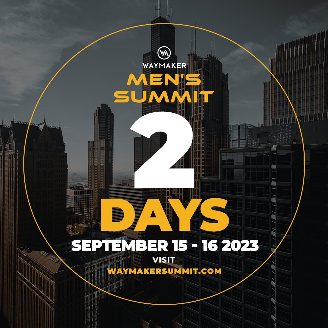 The clock is ticking. In 48 hours we'll kick off a much anticipated weekend of keynotes, fireside chats, panels, podcast interviews, and surprise moments.

Doors open at noon Friday.

#Waymaker
