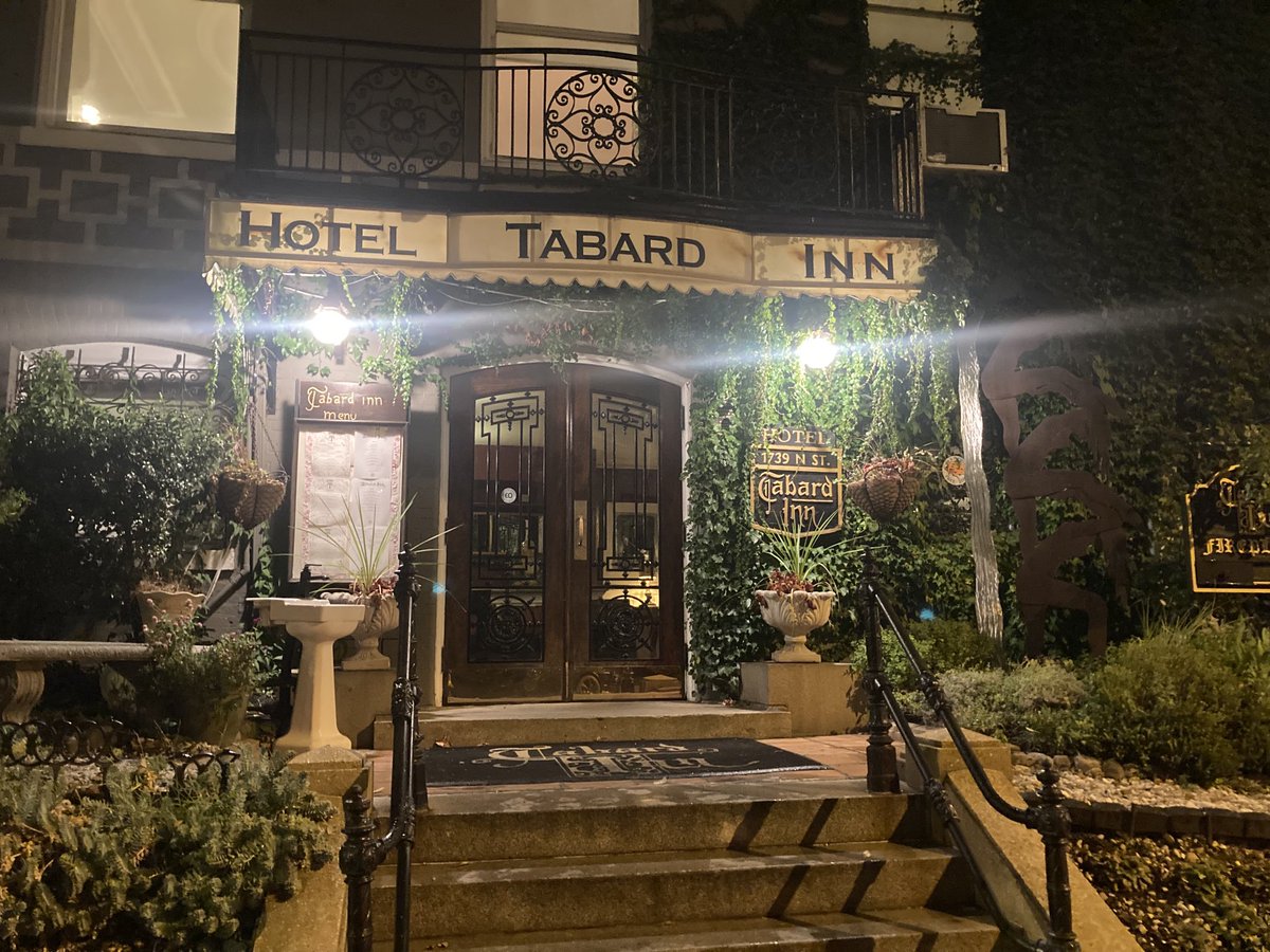 Stayed at the #TabardInn in #DC it’s such a great place. Like slipping into your fav pair of slippers.